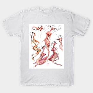 Nude friends T-Shirt